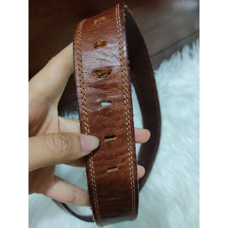 Dây lưng da thật bản 3,7cm