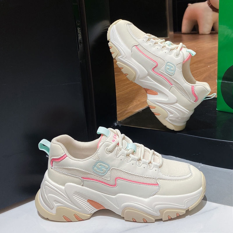 Giày Thể Thao Lưới Thoáng Khí Thời Trang Xuân Hè Hàng Mới Dành Cho Bạn Nữ 2022