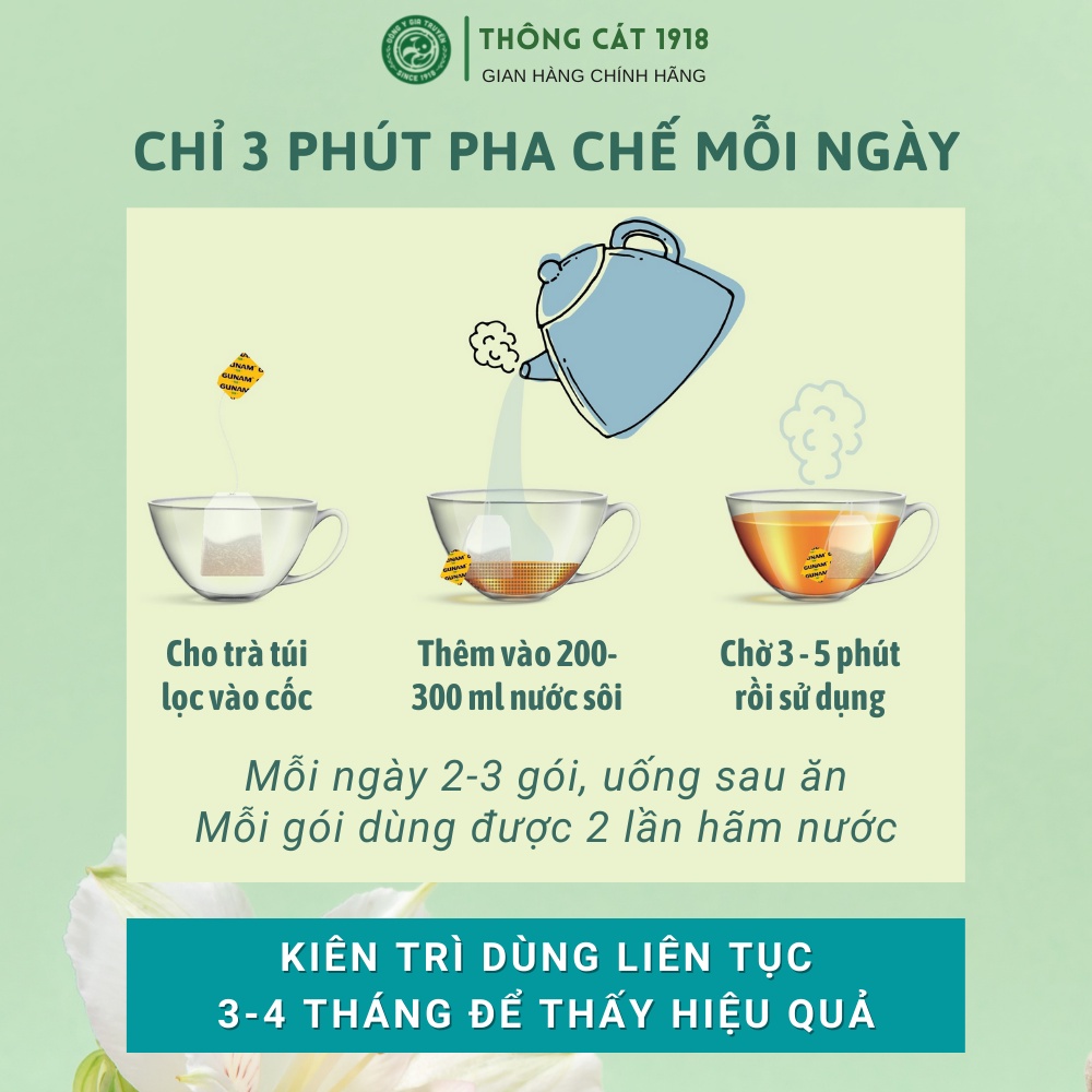 30 ngày Giảm mỡ bụng Uyển Nhi - Trà thảo mộc detox giảm cân, giảm mỡ đùi, dưỡng trắng da, sinh Collagen - Thông Cát
