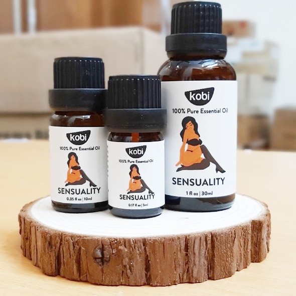 Tinh dầu Kobi Sensuality essential oil blend giúp giảm lãnh cảm, tăng hưng phấn -5ml