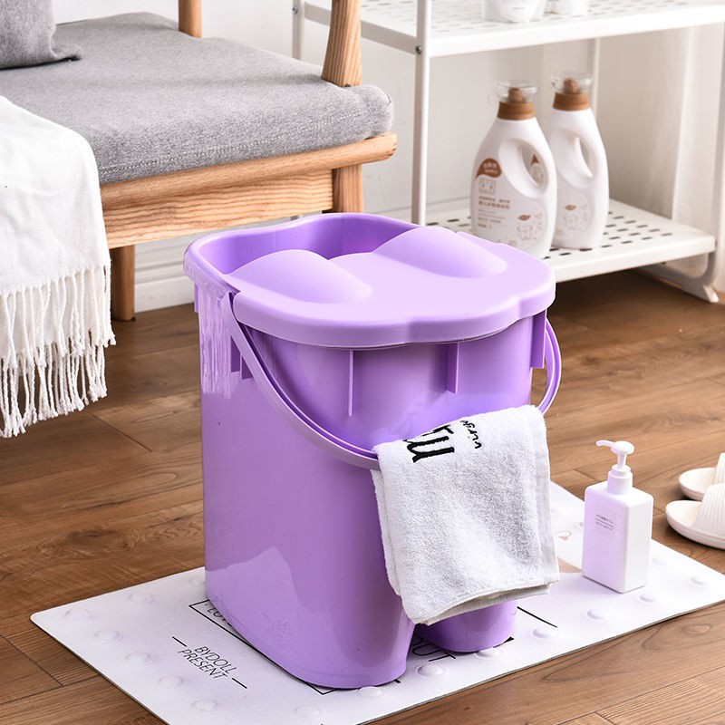 Chậu Ngâm Chân Dày Dặn Có Vỏ Bọc Tiện Dụng | BigBuy360 - bigbuy360.vn