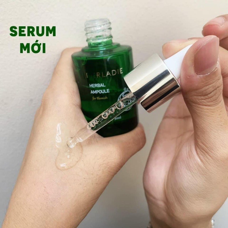 Tinh chất serum hết mụn 14 ngày Derladie herbal ampoule for blemish | BigBuy360 - bigbuy360.vn