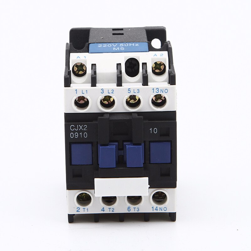 Rơ Le Khởi Động 24V 36V 110V 220V 380V CJX2-0910 LC1-D AC 9A Din 3P + 1NO