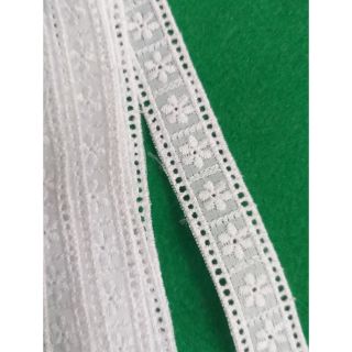 Ren trang trí màu trắng dày size 2cm