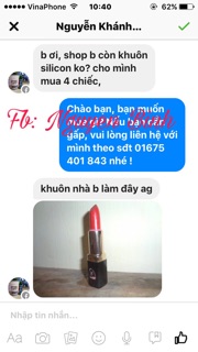 Bộ kit làm son handmade