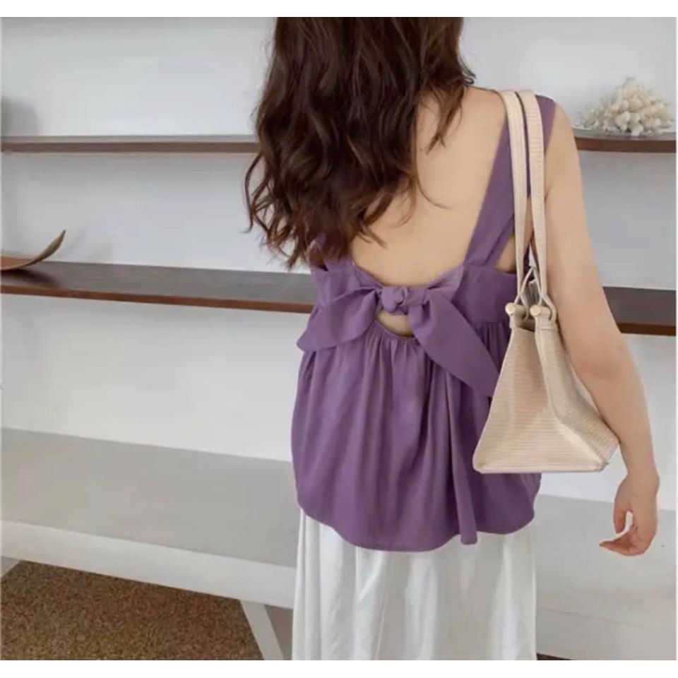 Áo hai dây chất đũi hàng đẹp (KÈM ẢNH THẬT) | BigBuy360 - bigbuy360.vn