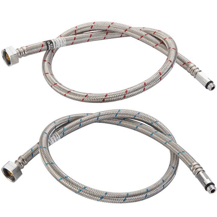 Vòi Lavabo nóng lạnh - Vòi rửa chén Nóng Lạnh KÈM BỘ DÂY