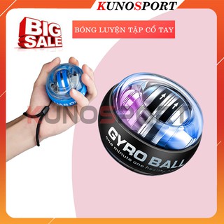 Bóng tập cổ tay GYROBALL KUNOSPORT thiết kế xoay tròn luyện tập cổ tay thơi thể thao