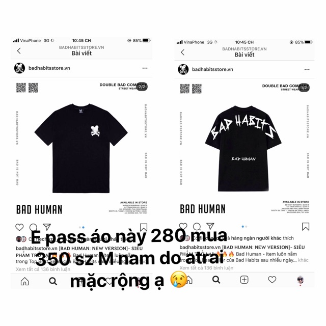 Áo Pass của Bad Habbit