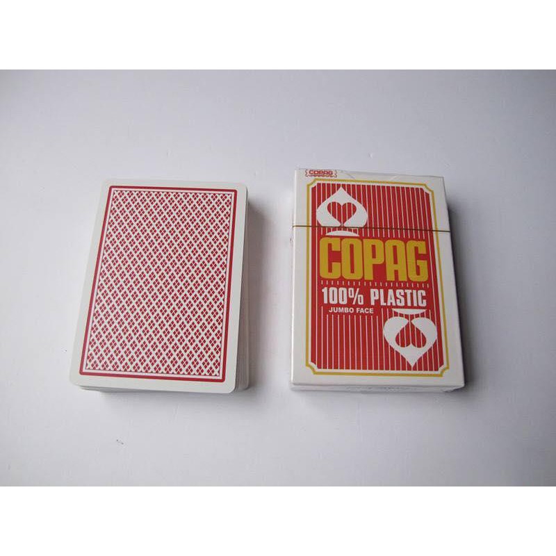 Bài nhựa Poker COPAG 100% plastic chống nước, chống gãy gập