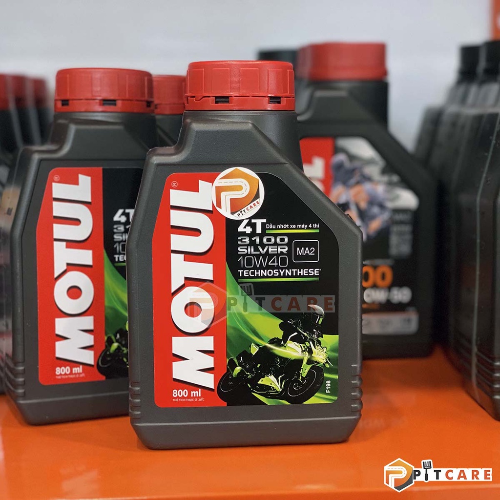 Nhớt Motul 3100 Silver 10W40 800ml Cho Xe Số Và Xe Côn Tay