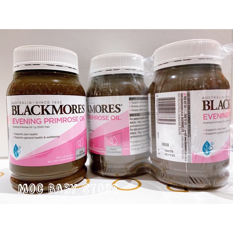 Viên uống tinh dầu hoa anh thảo Blackmore Evening Primrose Oil 190v