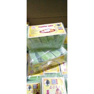5 chiếc bánh dẻo cốm màu xanh