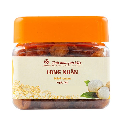 Long nhãn Hồng Lam, dạng hộp ( 200gr, 300gr) gói (450gr, 500gr). Có vị ngọt, dẻo