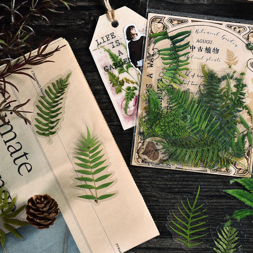 DORAW Bộ 20 Sticker Dán Trang Trí Điện Thoại Phong Cách Retro