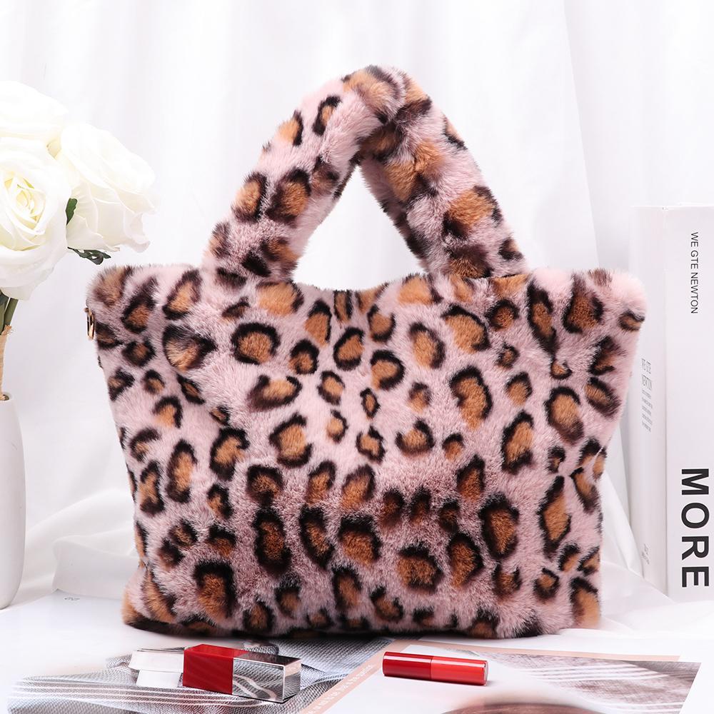 Túi Xách Phối Lông Cỡ Lớn Thiết Kế Mới Thời Trang Dành Cho Mùa