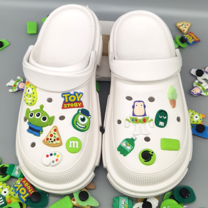 Set 12 Phụ Kiện Khóa Giày Crocs Câu Chuyện Đồ Chơi Cho Bé