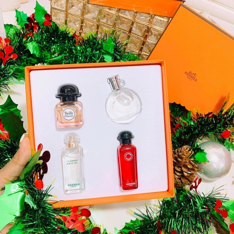 Combo Set Nước Hoa Hermes Mini Siêu Thơm Quyến Rũ