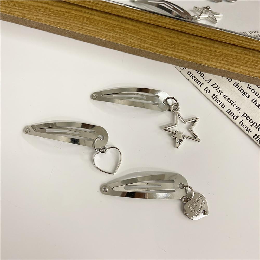 Kẹp Tóc Hình Ngôi Sao / Trái Tim Dễ Thương Cho Nữ