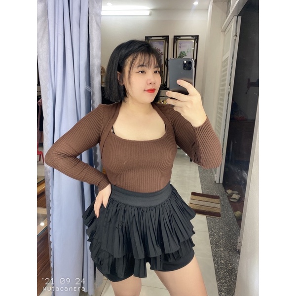 Chan váy tầng xoè bigsize 60kg - 100kg | BigBuy360 - bigbuy360.vn