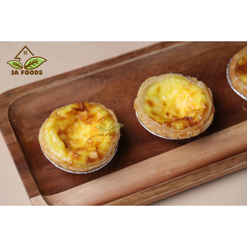 Combo 40 Bánh Tart Trứng  + Hộp Kem Trứng, Nhập Khẩu Thơm Ngon, Tiện Dụng, Cam Kết Ngon Mê Ly