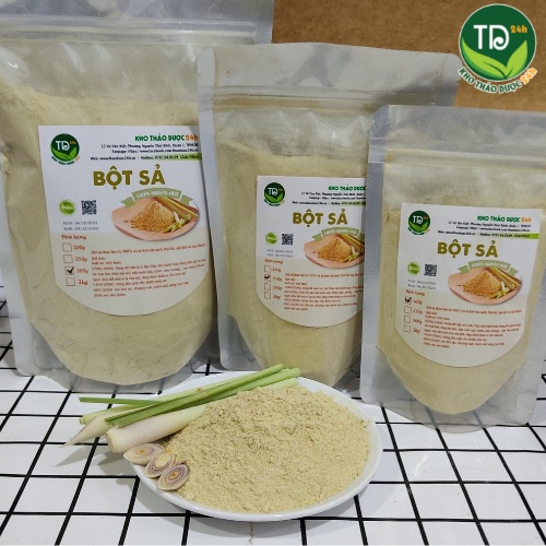 Bột Sả nguyên chất, xay mịn, cay ấm, thơm nồng – 250g/500g