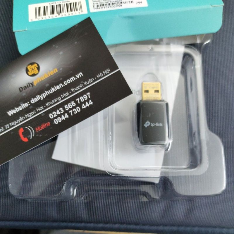 Usb thu wifi máy tính để bàn tốc độ cao băng tần 5Ghz xịn xò dailyphukien