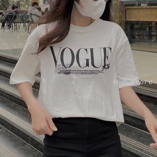 Áo phông Vogue đen trắng