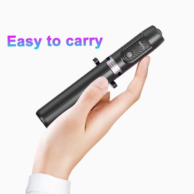 Qoovi Mini Bluetooth Selfie Stick Chân máy có thể gập lại Monopod tự chụp ảnh điều khiển không dây điều khiển từ xa có thể mở rộng | BigBuy360 - bigbuy360.vn