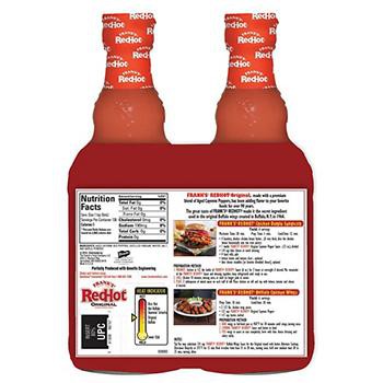 COMBO 2 SỐT ỚT FRANK'S RED HOT ORIGINAL CAYENNE PEPPER SAUCE 354 ml