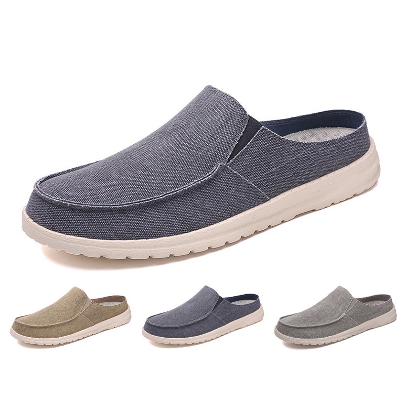 Giày JINTOHO canvas chống trượt siêu nhẹ thời trang cho nam plus size 39-48