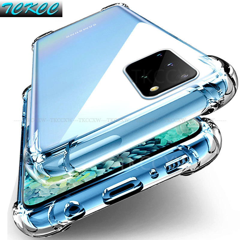 Ốp điện thoại mềm trong suốt bảo vệ cho Samsung Galaxy A51 A71 5G A21 A21S A11 A31 M51 M30S M21 M31 A10S A20S