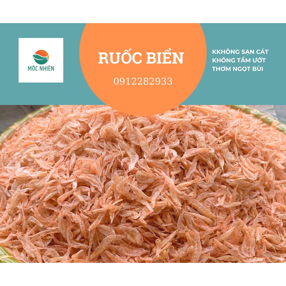 1kg Tép Khô Biển Hải Tiến - Con To, Sạch, Cam Kết Không Sạn, Không Cát - Moi biển/Ruốc biển
