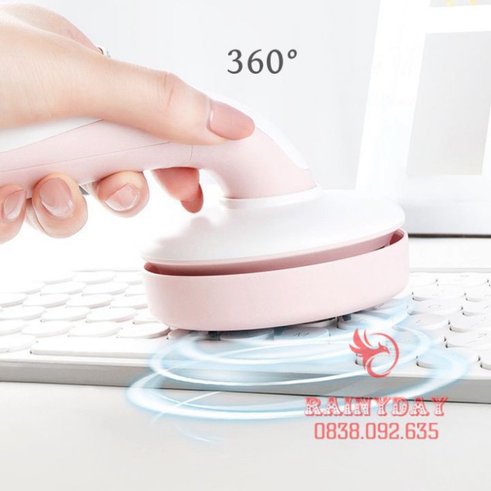 Máy hút bụi bàn phím laptop máy tính pc mini cầm tay không dây sạc pin để vệ sinh tiện lợi | BigBuy360 - bigbuy360.vn
