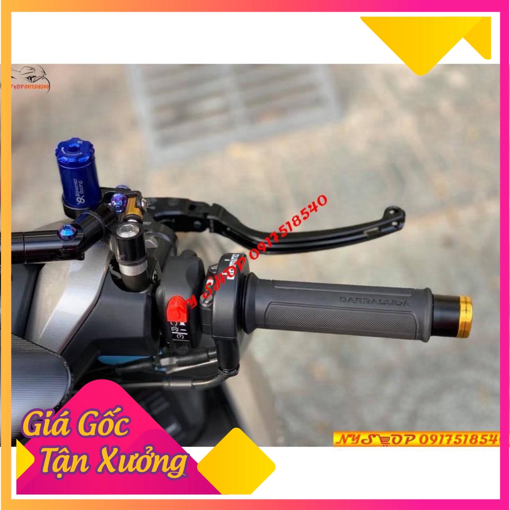 Bao tay xe máy BARRACUDA tặng kèm gù nhôm nhiều màu  (Ảnh Sp thật)
