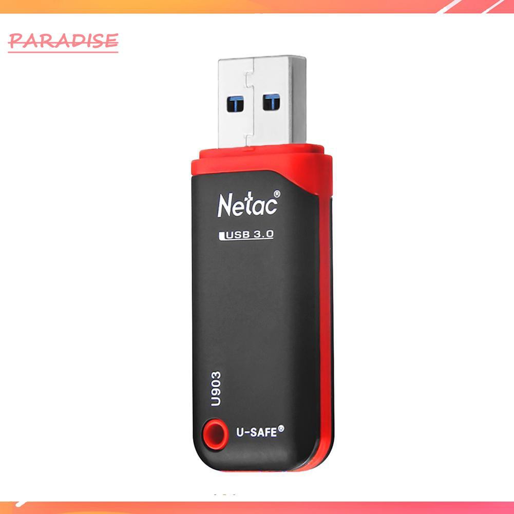 Paradise1 Netac Flash Drive Plastic Pendrive High Speed USB3.0 Memory Stick U Disk | BigBuy360 - bigbuy360.vn