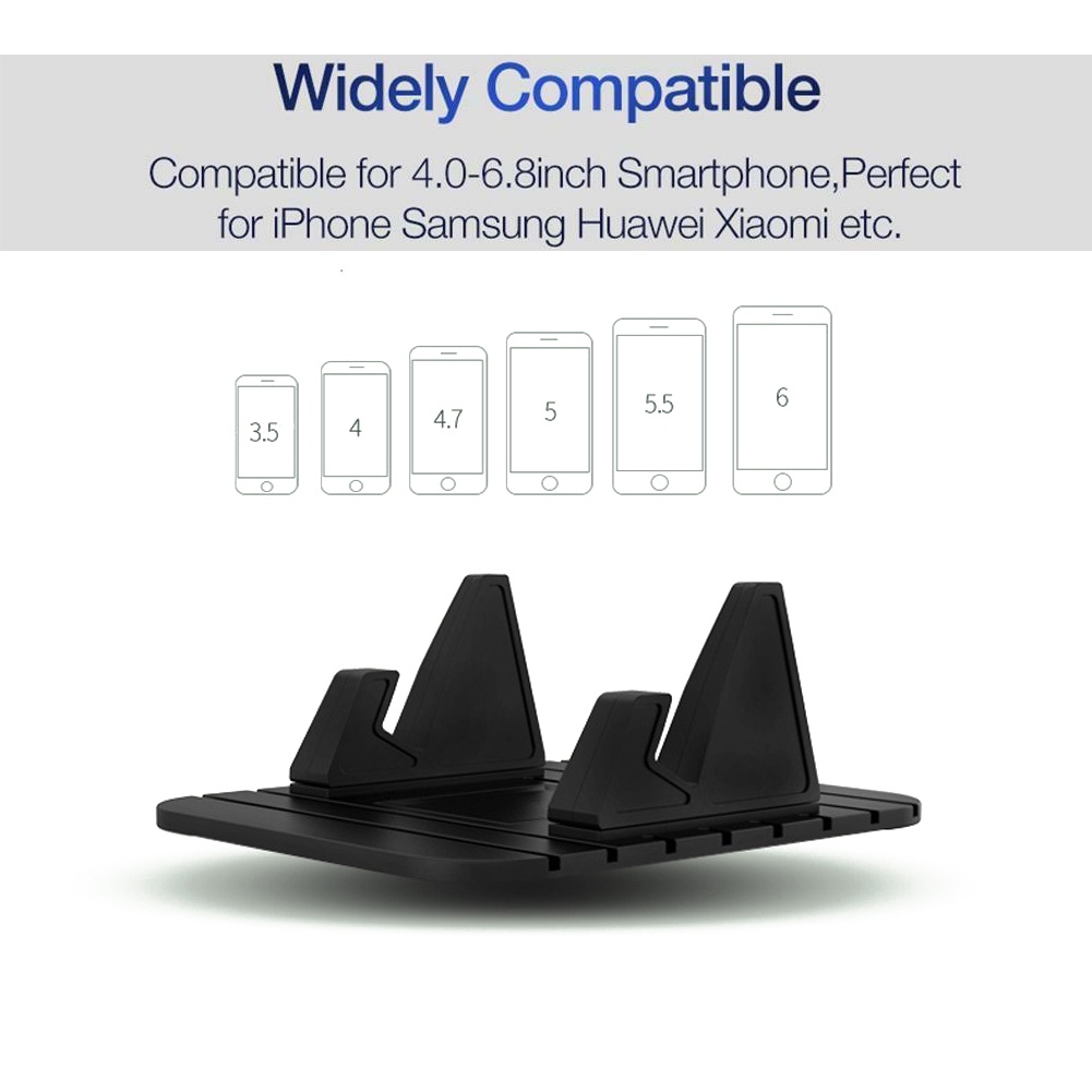 Giá Đỡ Điện Thoại Bằng Cao Su Chống Trượt Cho Xe Hơi Jp5 | BigBuy360 - bigbuy360.vn