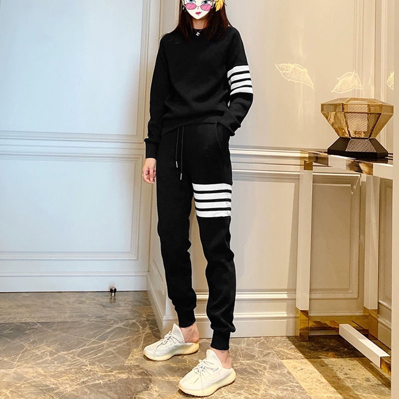 Set đồ thể thao dáng rộng phong cách đường phố 2021 cho cặp đôi