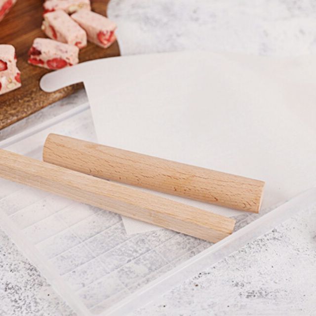 Bộ KHUÔN làm KẸO Nougat ĐẾ RỜI size to 112 viên