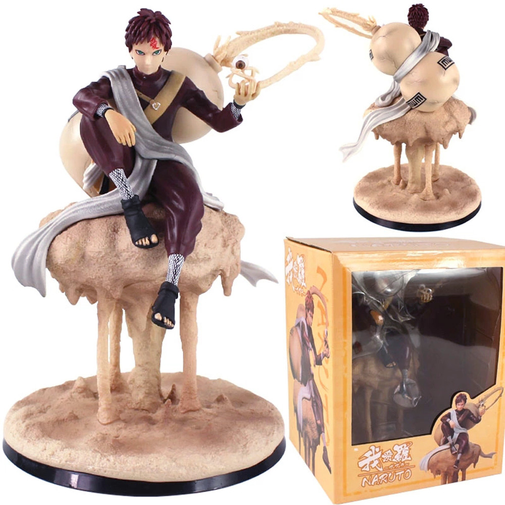 Mô Hình Nhân Vật Naruto Shippuden Brinquedos Gaara Of The Sand Gaara 22cm