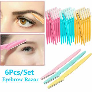 Set 6 dụng cụ tỉa chân mày trang điểm chuyên nghiệp