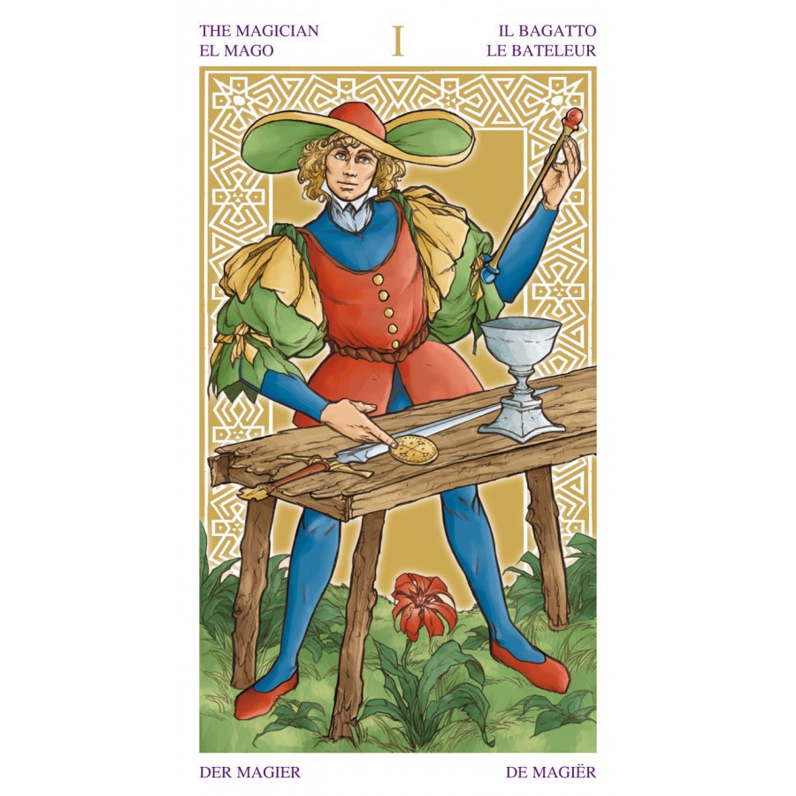 Bộ Bài Universal Wirth Tarot  - Bài Gốc Authentic Chính Hãng 100%