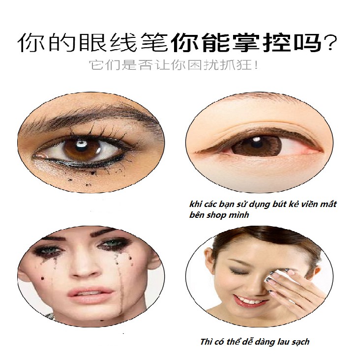 Bút Kẻ Viền Mắt Nước Lâu Trôi Siêu Mảnh Màu Đen | BigBuy360 - bigbuy360.vn
