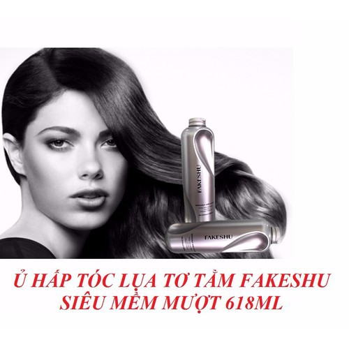 (#FAKESHU) HẤP LỤA TƠ TẰM FAKESHU SIÊU MỀM MƯỢT TÓC