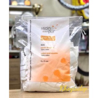 Bông Tẩy Trang Tetra Pháp 500 miếng