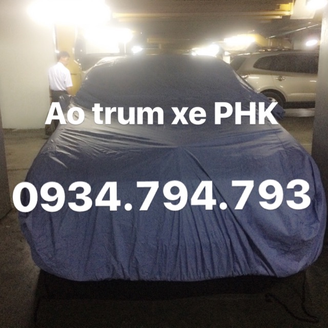 Áo trùm xe ô tô S400 S600 vải dù cao cấp  Phúc Thịnh