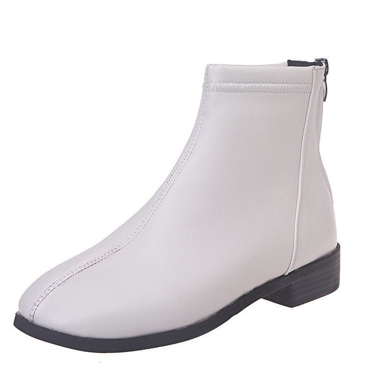 Giày Boot Đế Dày Cổ Thấp Phong Cách Hàn Quốc Trẻ Trung Dành Cho Nữ | BigBuy360 - bigbuy360.vn