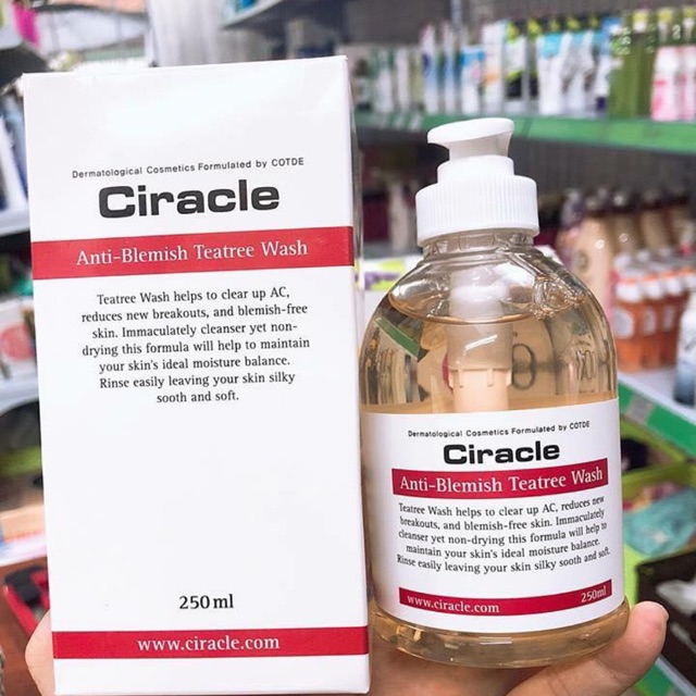 Sữa rửa mặt ciracle