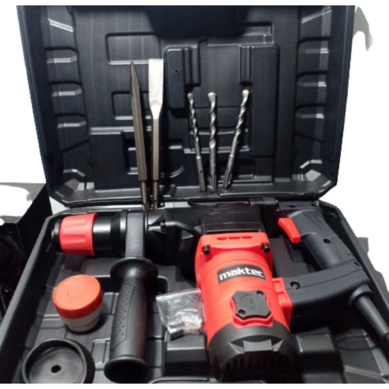 Máy khoan bê tông maktec siêu khoẻ tặng 5 mũi khoan đục