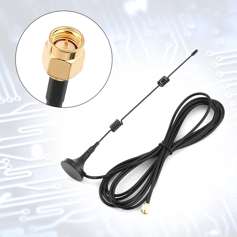 Ăng Ten Wifi Wlan 5 X Tần Số Sma 2.4ghz 3dbi | BigBuy360 - bigbuy360.vn